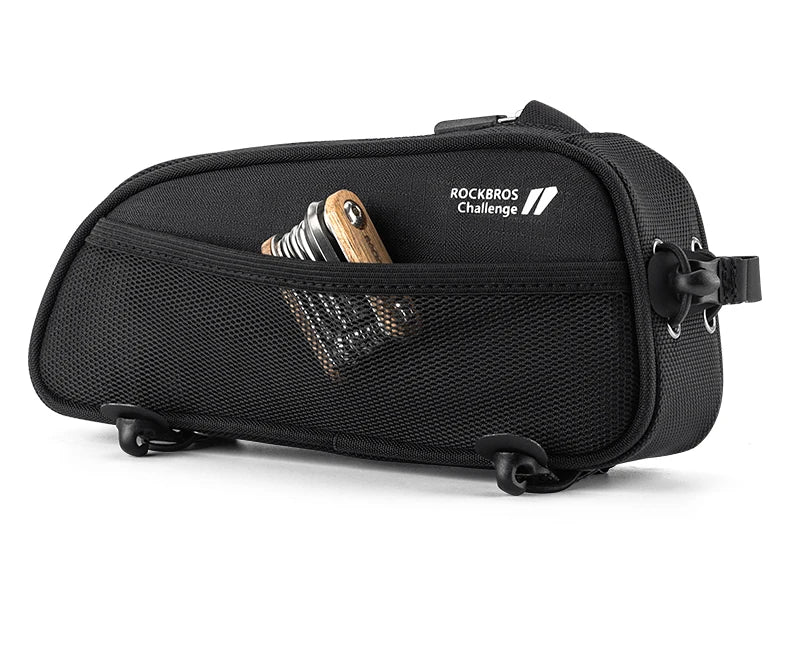 1.3L Bicycle Top Tube Bag with Earphone Port