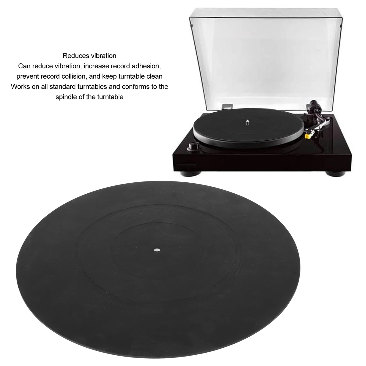 Rubber Turntable Platter Mat - 295 mm