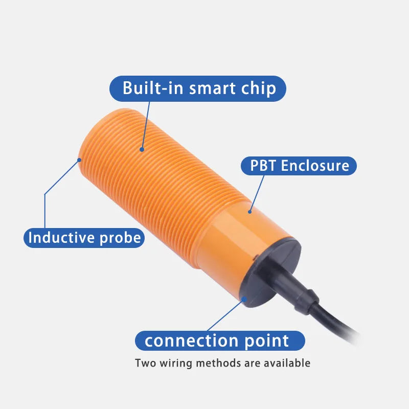 Sensor capacitivo de proximidad ajustable M30