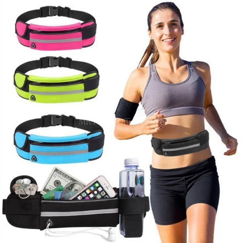1pc Running Bag Women Waist bag Belt bag Men Sports Fanny Pack Mobile Phone Bag Gym Running Cell Phone Jogging Run Cycling Bag 