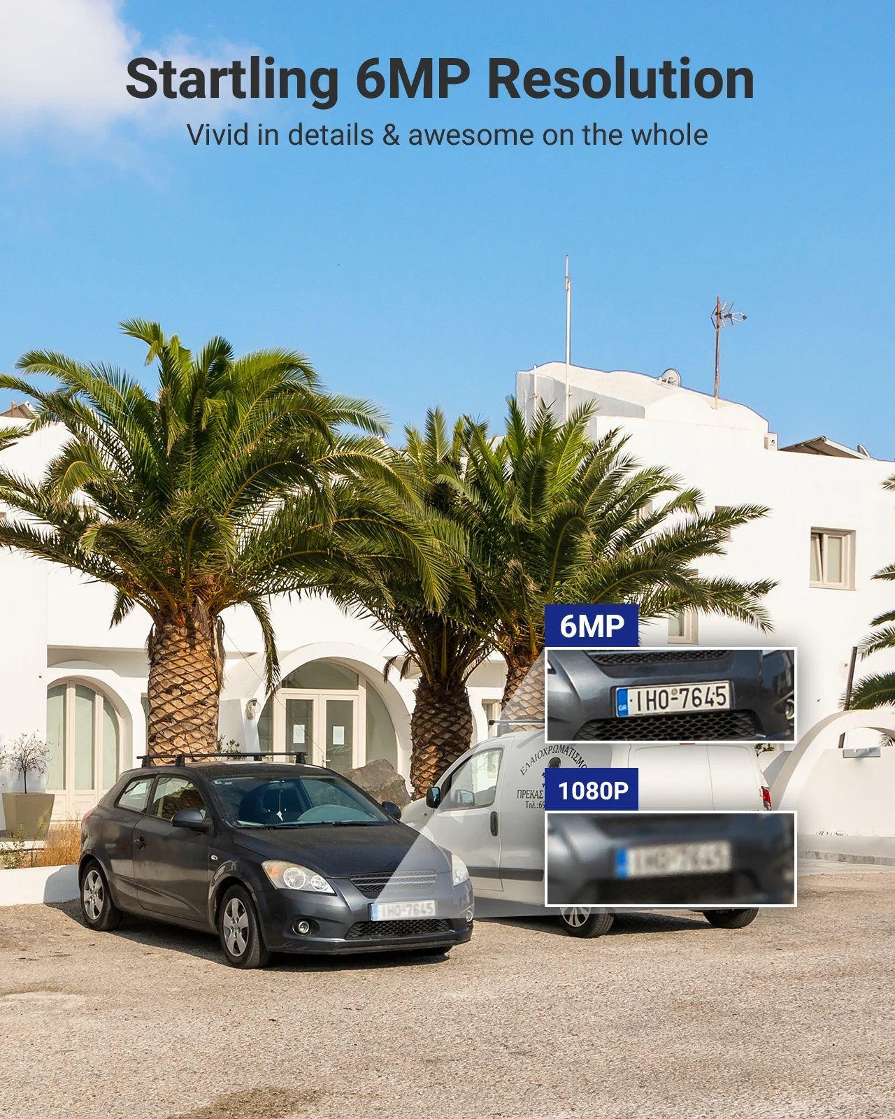 Annke 180° Panoramic Security Camera 265+ 6MP Dual Lens 2.8MM IP Camera POE CCTV Video Surveillance Outdoor Audio Warning Alarm 