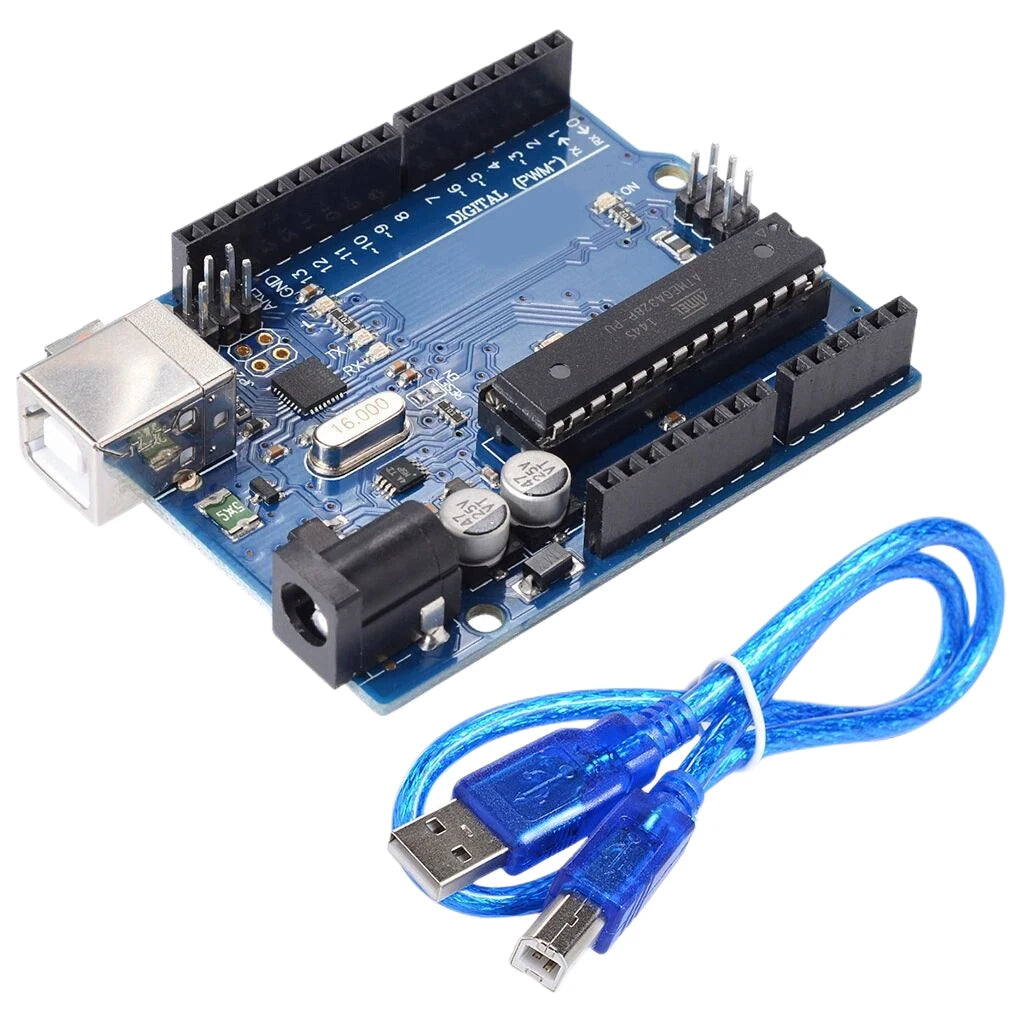 UNO R3 ATmega328P Development Board with USB Cable