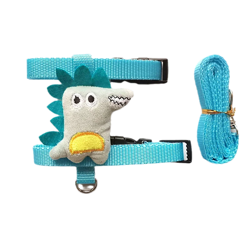 Walking Bunny Guinea Pig Harness for Small Animals Cute Pet Rabbit Harnesses and Leash Set Chinchilla Pigs mascotas Accessories 