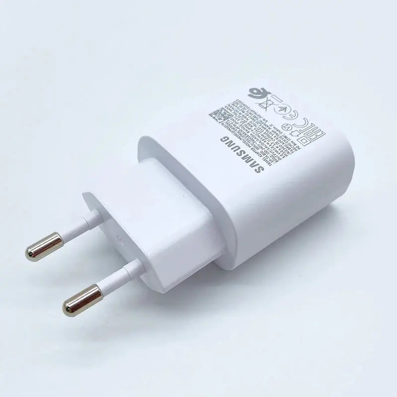 Samsung S24 25W Super Fast Charger PD Usb Type C Adapter Cargador For Samsung Galaxy S23 S22 Plus S21 ultra FE A55 A35 M55 A54 - Spy-shop.com