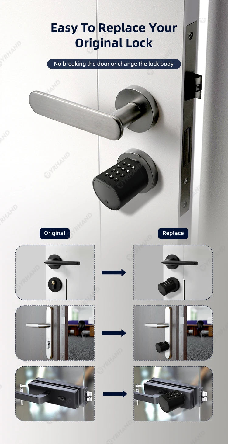 LVD11 Smart Euro-Cylinder Door Lock