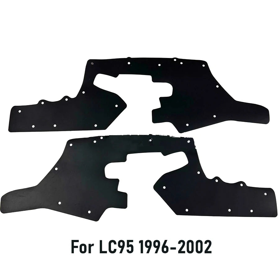 2Pcs Front Mud Flaps Splash Guards Mudflaps Fender Liners Shield Apron SealFor Toyota Land Cruiser Prado LC95 LC120 LC150