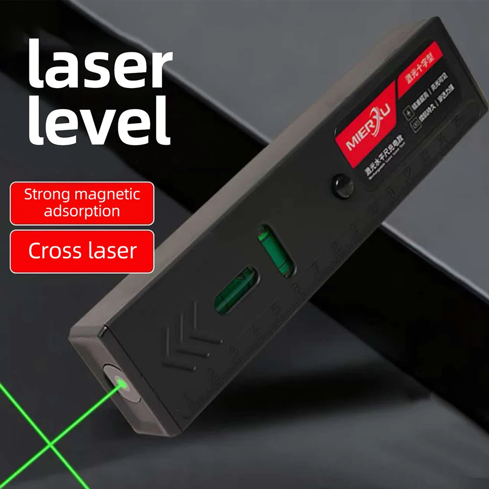Ladattava ristiviivalaser magneetilla