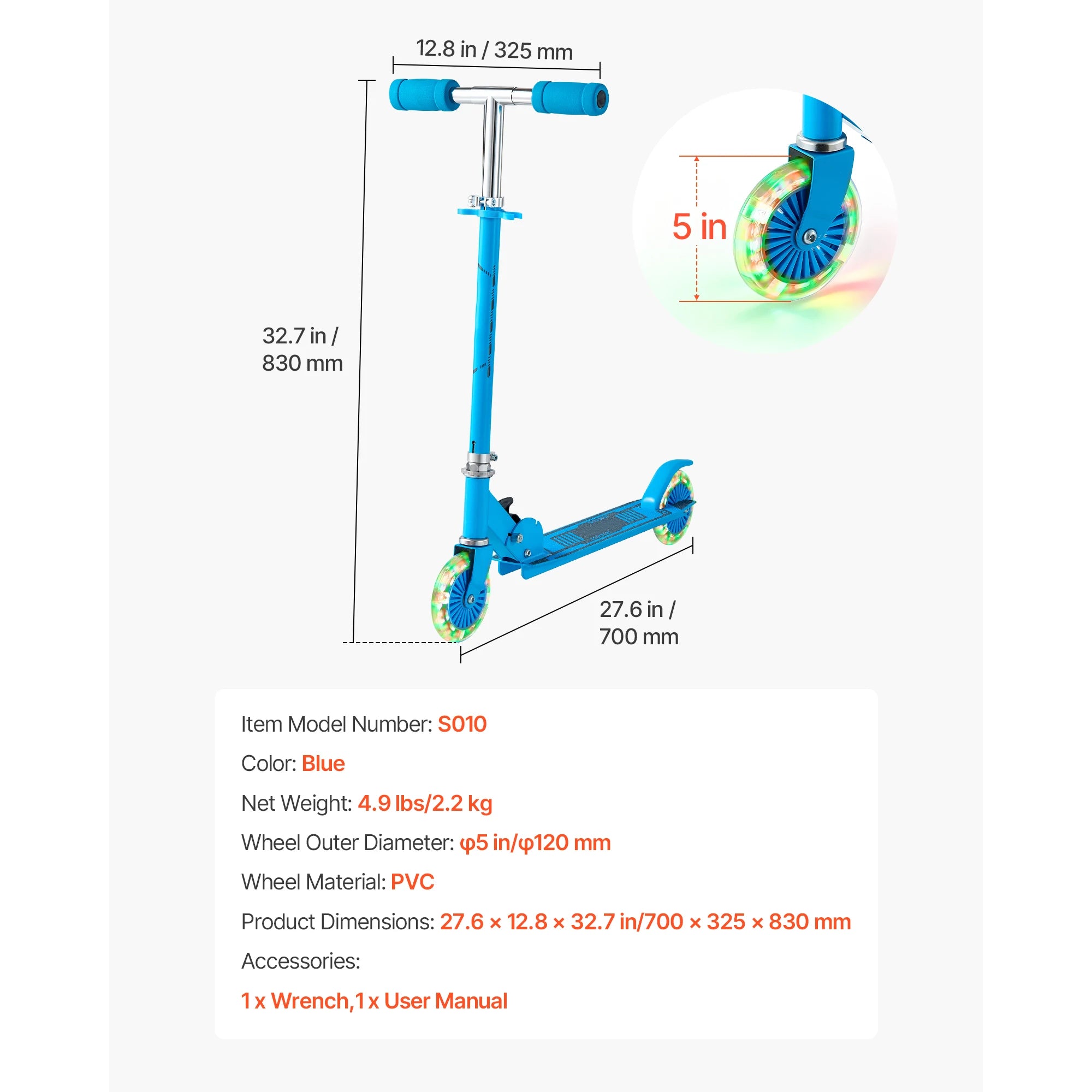 SucceBuy Kick Scooter gyerekeknek 3歲+, 2 keréken, összecsukható, kúszó járgány lányoknak és fiúknak, állítható magasságú kormány 110 lb-ig (kb. 50 kg)ig