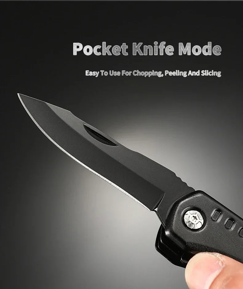 Hammer, Wrench and Pliers Multitool with Sheath