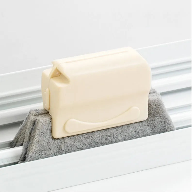 Window Groove Cleaning Cloth Kitchen cleaning  Window Cleaning Brush Windows Slot Cleaner Brush Clean  Window Slot Clean Tool 