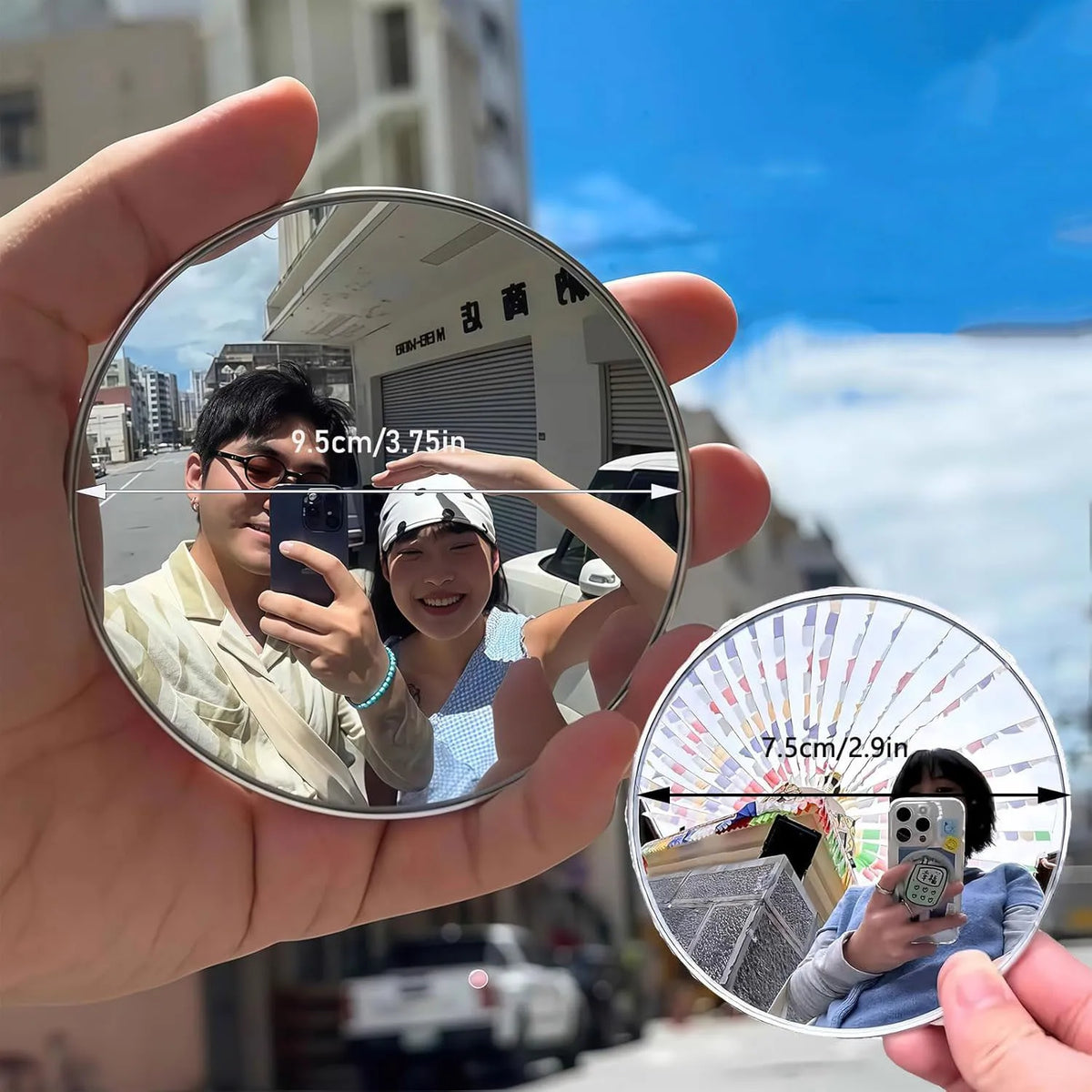 Portable Convex Photography Mirror - Size Options