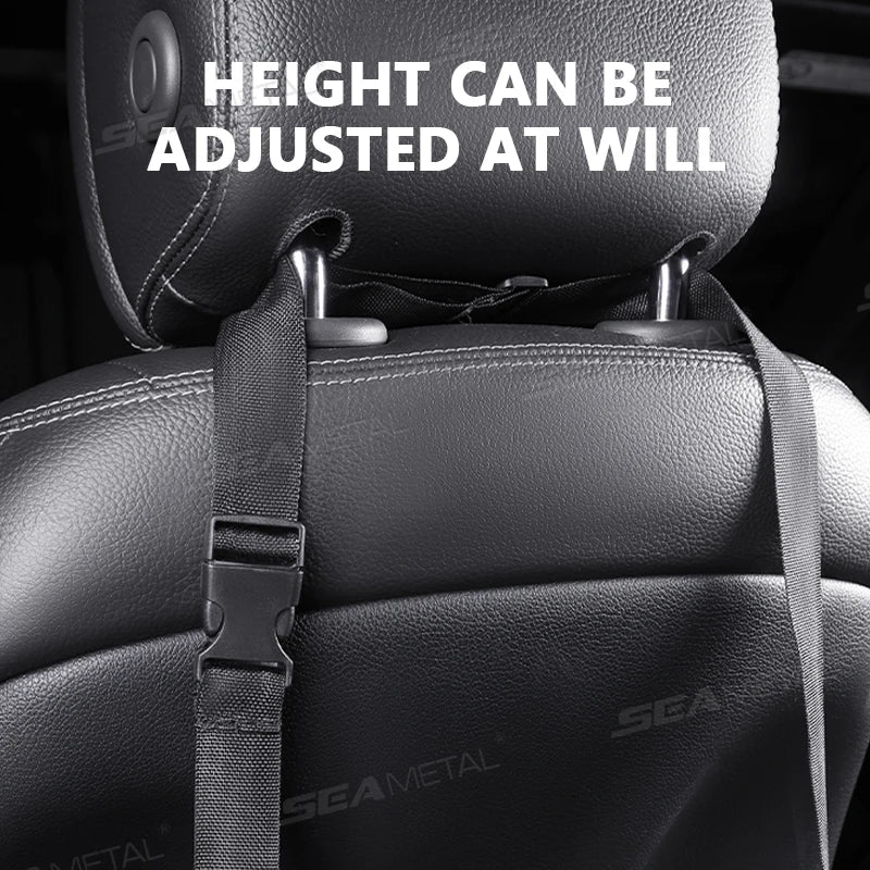 SEAMETAL Car Hanging Footrest Pad for Children Adjustable Supporter Rear Seat Passenger Foot Rest Leg Holder Relieve Soreness