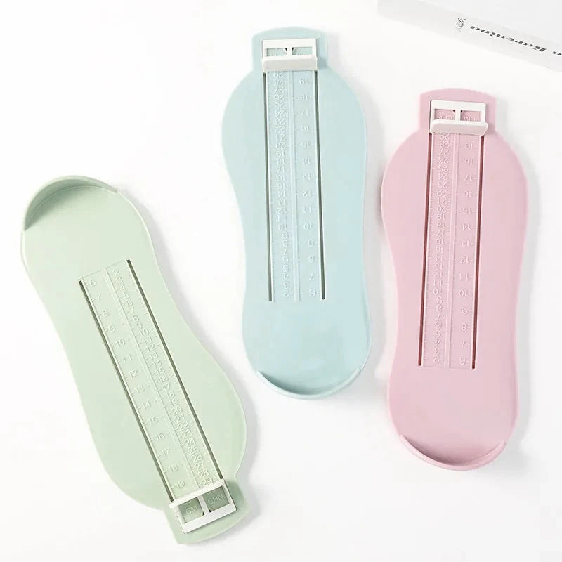 Kids Toddler Foot Measure Gauge Shoes Size Measuring Ruler Tool Baby Boy Girl Children's Foot Length Measuring Ruler Fittings 