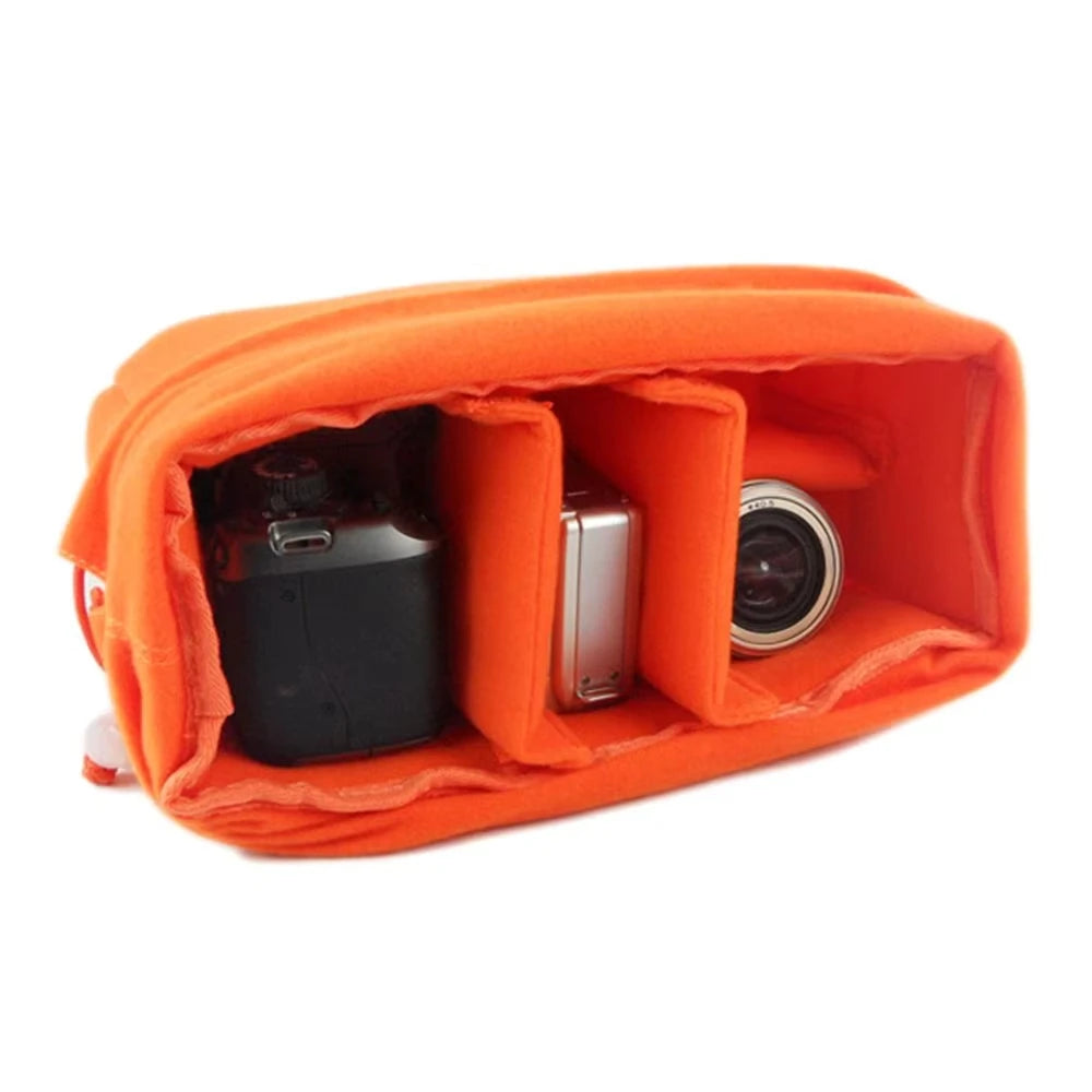 Padded Camera Insert Bag with Removable Dividers
