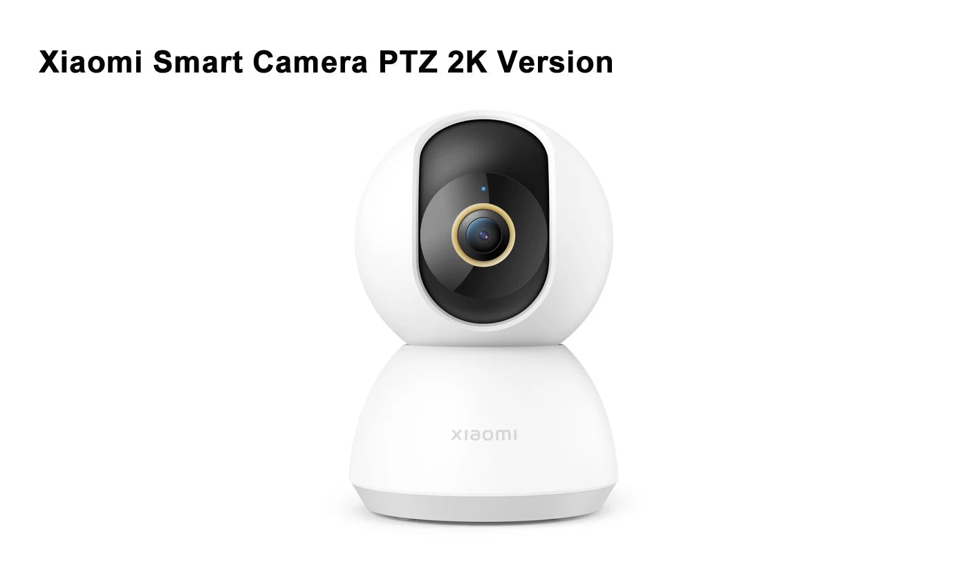 Xiaomi 360° Smart Home Security Camera Mi PTZ 2K Webcam 1296P 3 Megapixel AI Human Detection Night Vision Webcam Work With Miji 