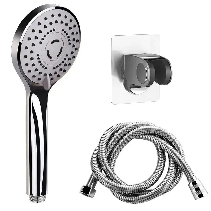 Bathroom Pressurized Hand Shower Package Accessories Shower Nozzle Large Water Output 5 Models Universal Adaptation Save Water 