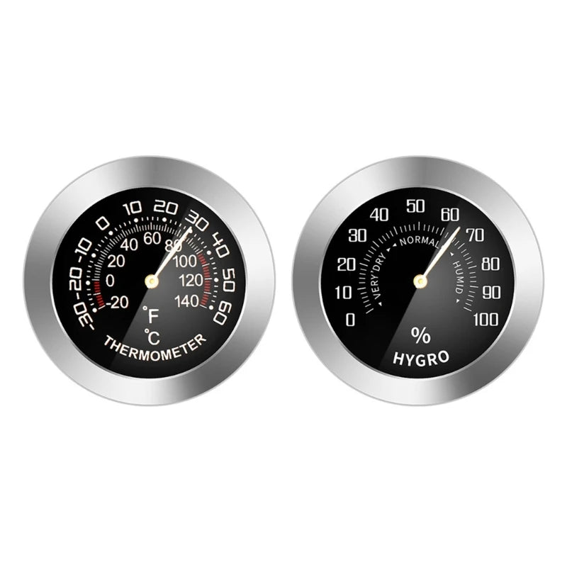 Mini Analogue Thermometer or Hygrometer Dial