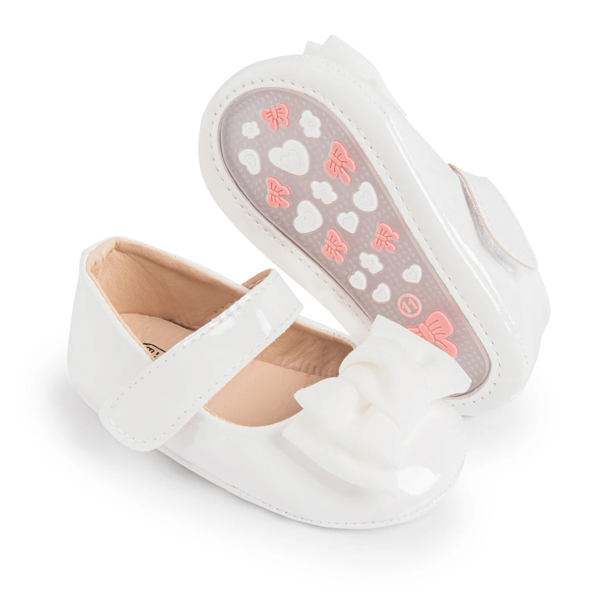 Baby Princess PU Toddler Shoes with Bow