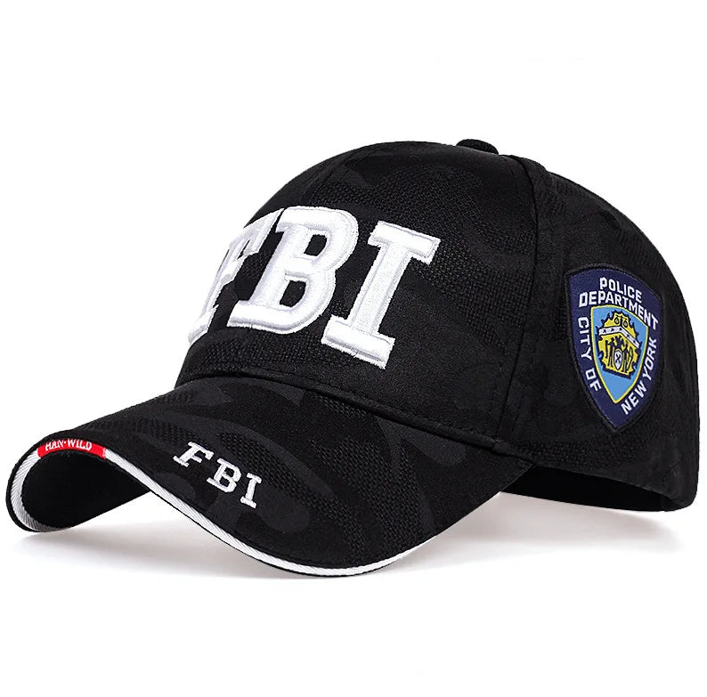 Kanye FBI Fashion Letters Baseball Caps for Men's Women Female Male Sport Visors Snapback Caps Sun Hat Male Gorras 