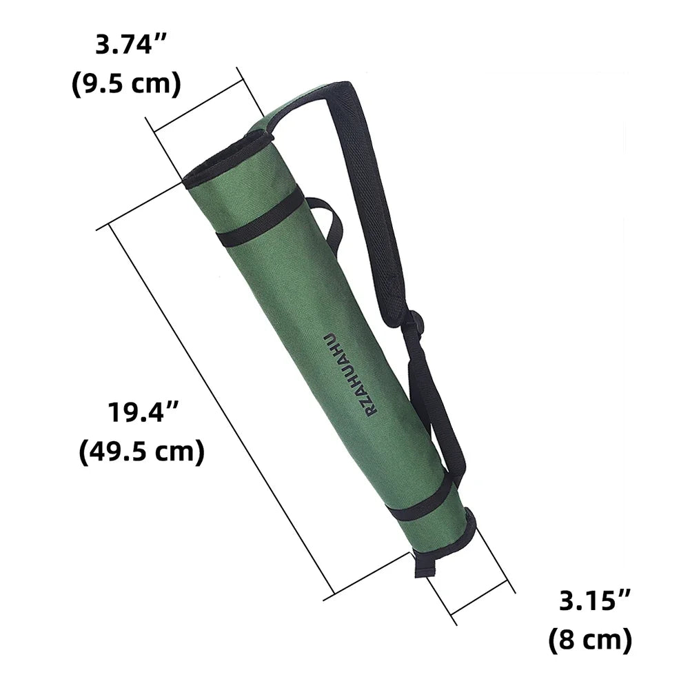 Adjustable Archery Quiver with Carrying Strap