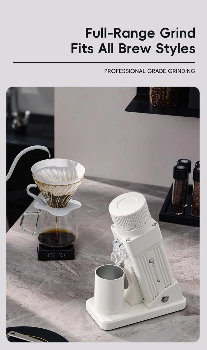 STARSEEKER E55Pro Ηλεκτρικός Μύλος Καφέ 55MM Τιτανίου Κόφτης