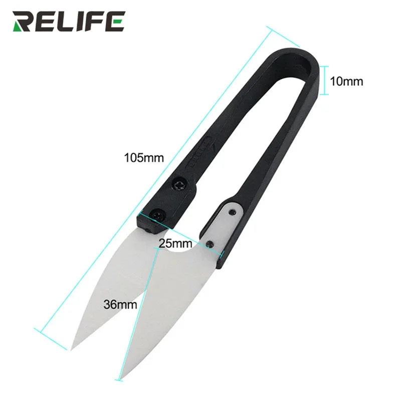 RL-102 Ceramic U-Shaped Repair Scissors