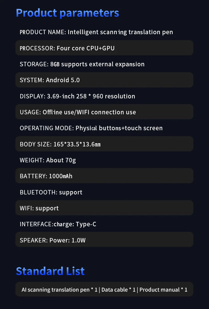 S60 Scanning and Voice Translation Pen