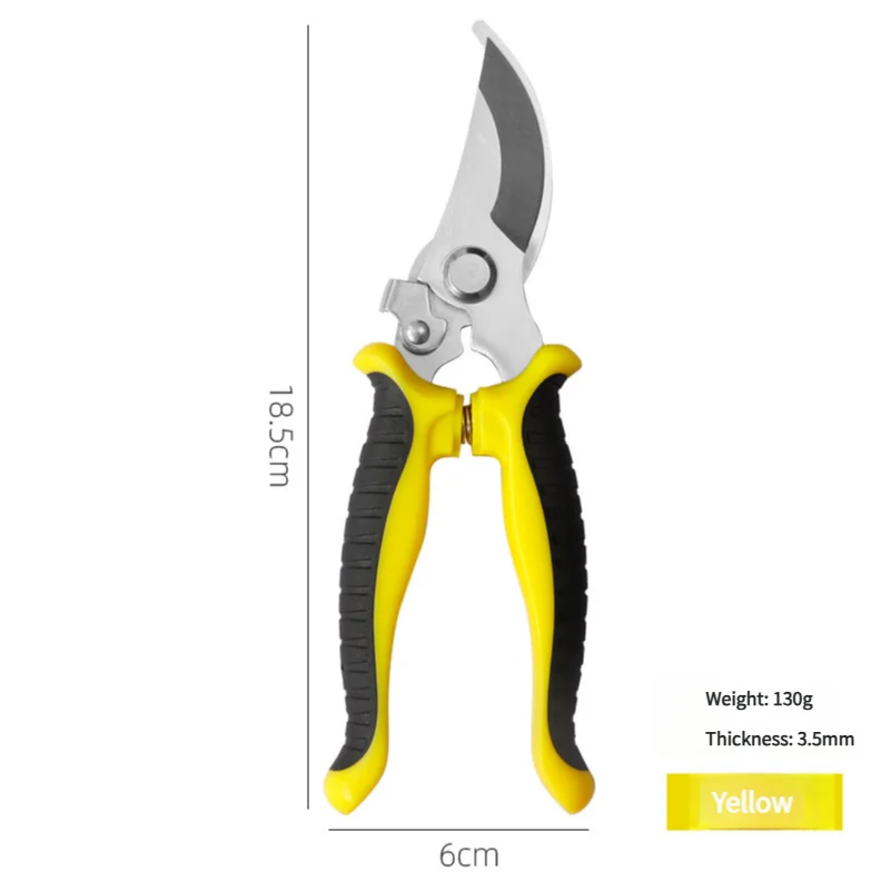 190mm Bypass Garden Pruner, Colour Options