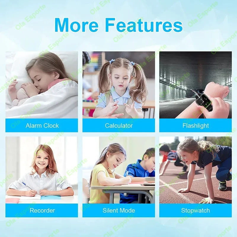 Kids' 2G Anruf-Smartwatch mit SOS-Taste