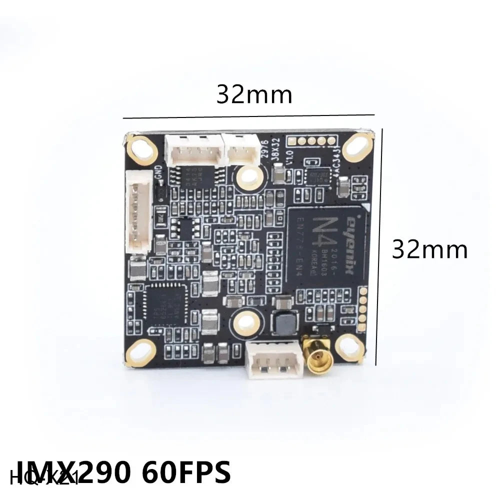 4K SDI Camera Module 2MP/4MP PCB-bord met kabel