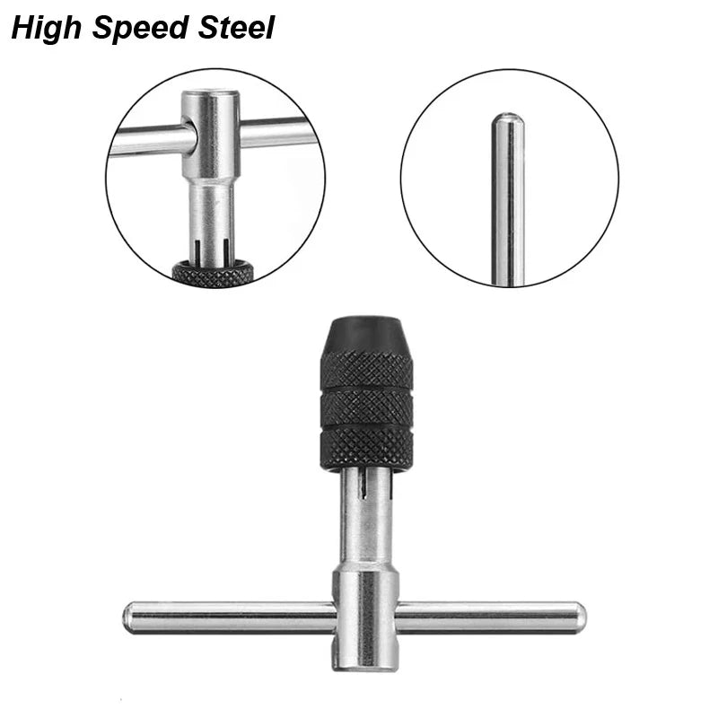 Adjustable T-Handle Tap Wrench