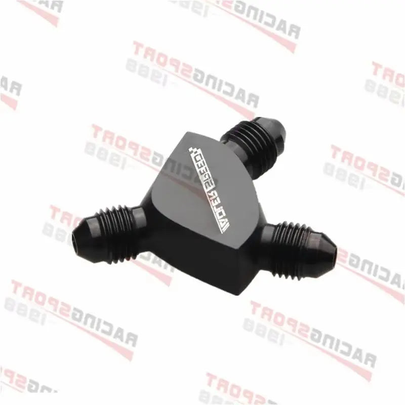 -3AN 3AN AN3 3 AN Y-blockadapterkoppling i svart aluminium