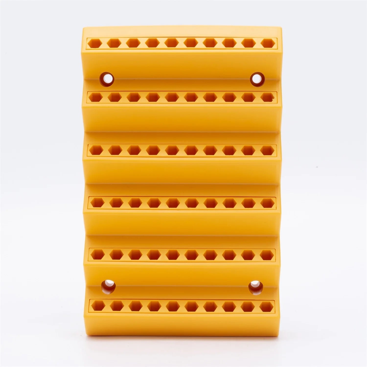 70 Slot Hex Bit Holder Organizer Drill Bit Storage Milling Cutter Drill Holder 1/4 Inch Hex Screwdriver Bit Organizer 