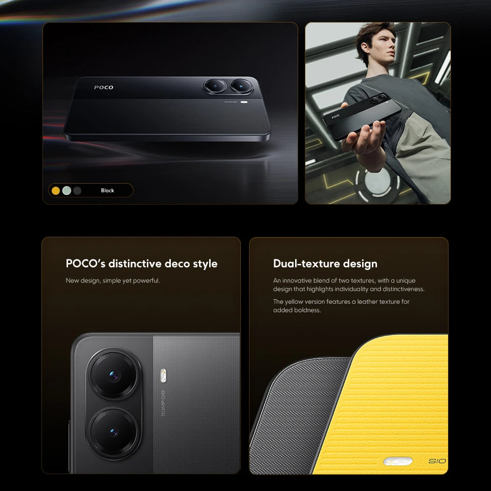 Global Version POCO X7 Pro Smartphone with 1.5K AMOLED & 50MP OIS Camera