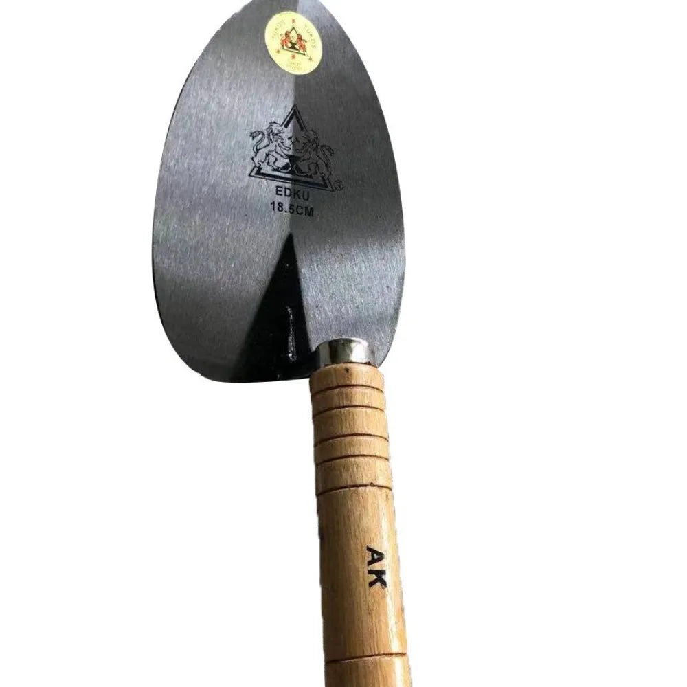Carbon Steel Masonry Trowel with Wooden Handle