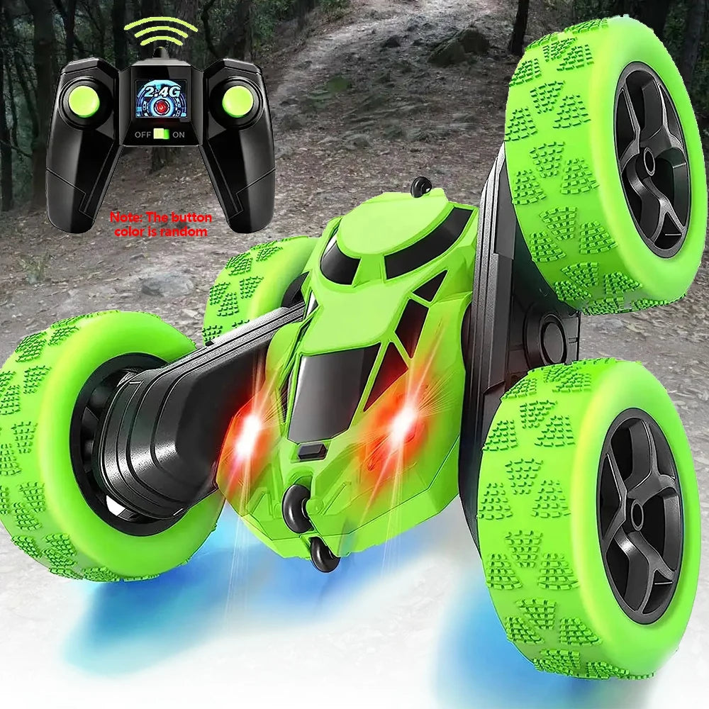 RC Stunt Car Children Double Sided Flip 2.4G Remote Control 360 Deree Rotation Off Road Drift RC Car Gifts For Kids Adults Boys 