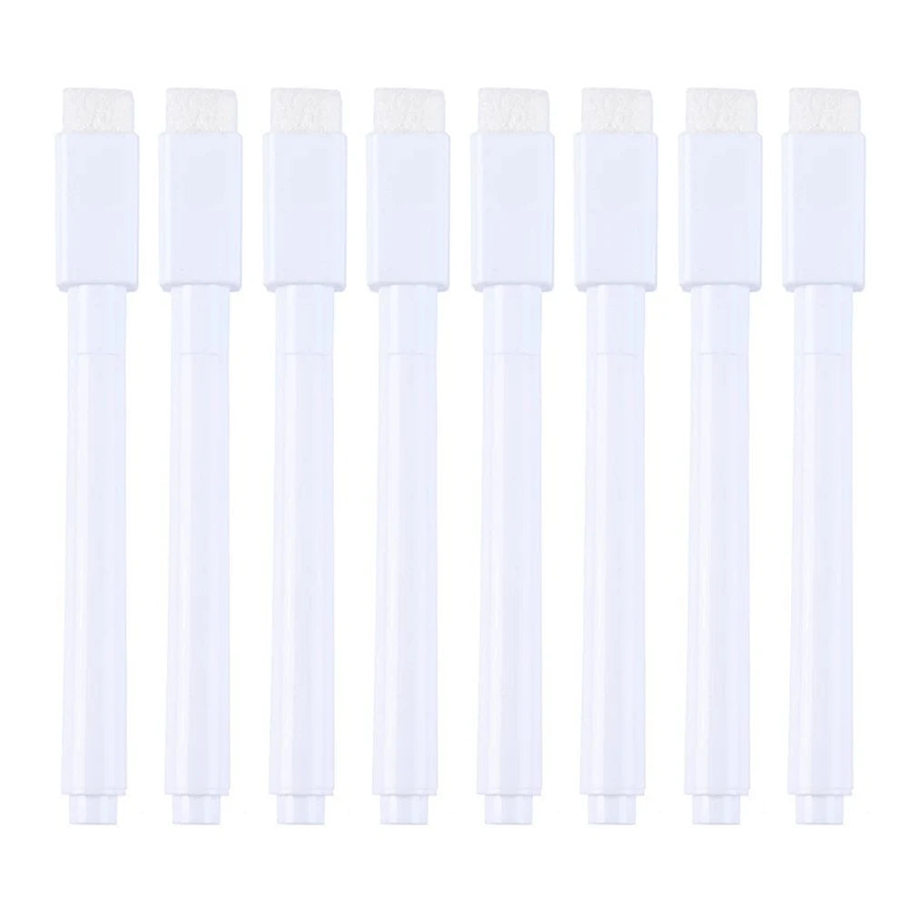 Dry-Erase Markers with Eraser Caps, 8 or 10 Pack