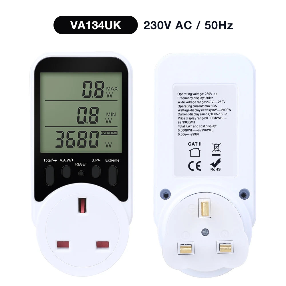 PMB06 Plug-In Electricity Usage Meter