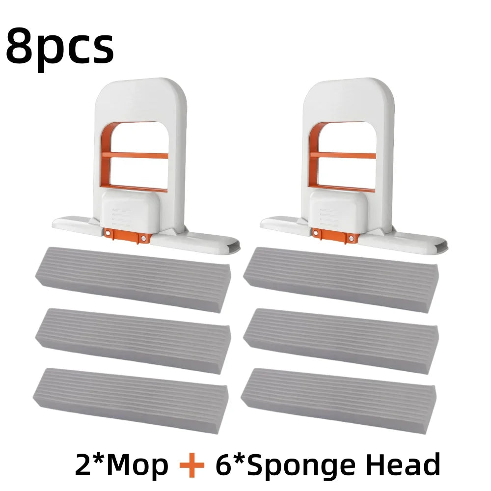 Conjunto de esfregona esponja mini com autotorção