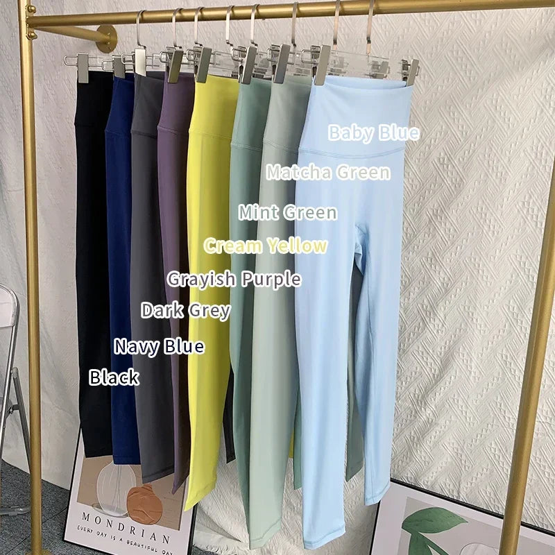 Summer Hot Sale Yoga Leggings High Waist Breathable Quick Drying Yoga Pants Fitness Running Cycling Workout Gym Clothing 