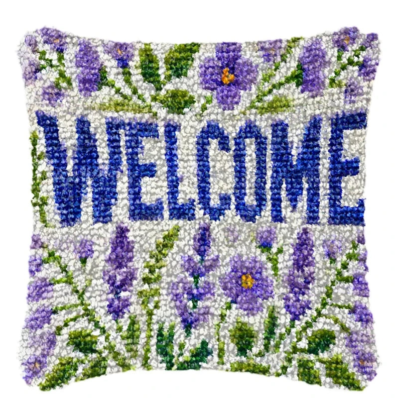 Καλούπι Κεντήματος Κουτιού 43 × 43 cm Latch Hook Cushion Craft Kit
