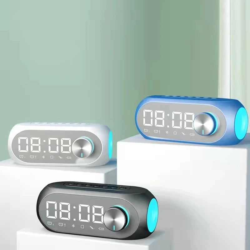 Wireless Speaker Alarm Clock, Style Options