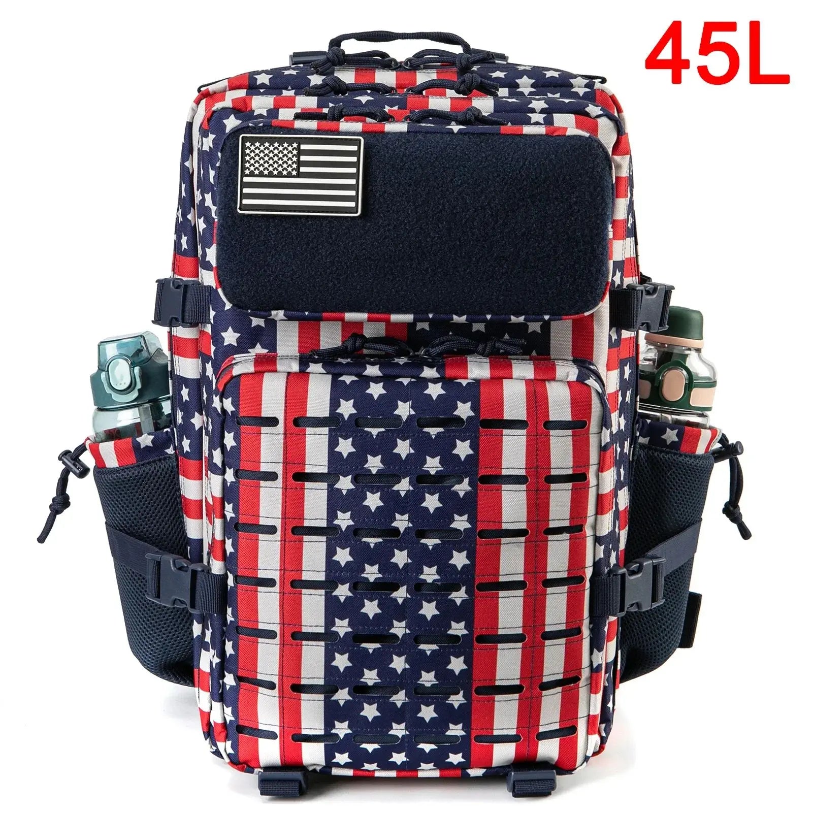 25L/45L Tactical Backpack with Water Bottle Holder