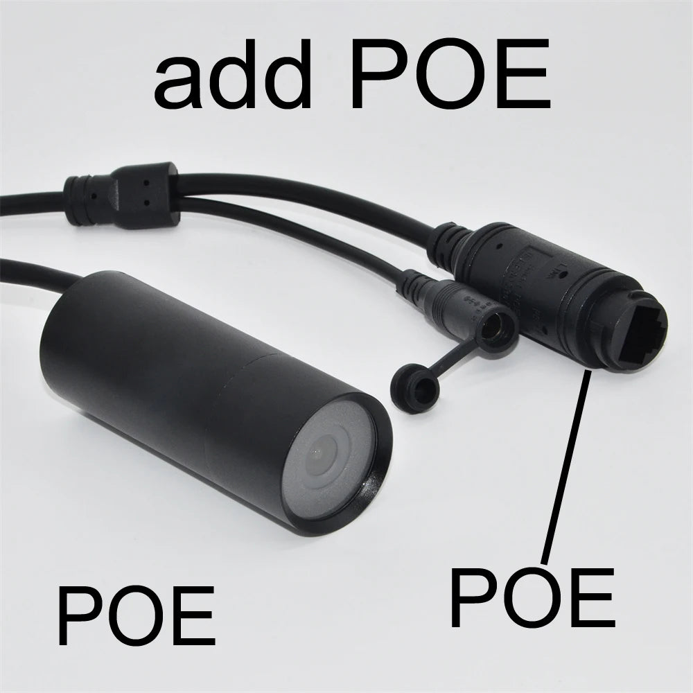 5MP Low Lux POE Waterproof Mini IP Camera for Industry and Security