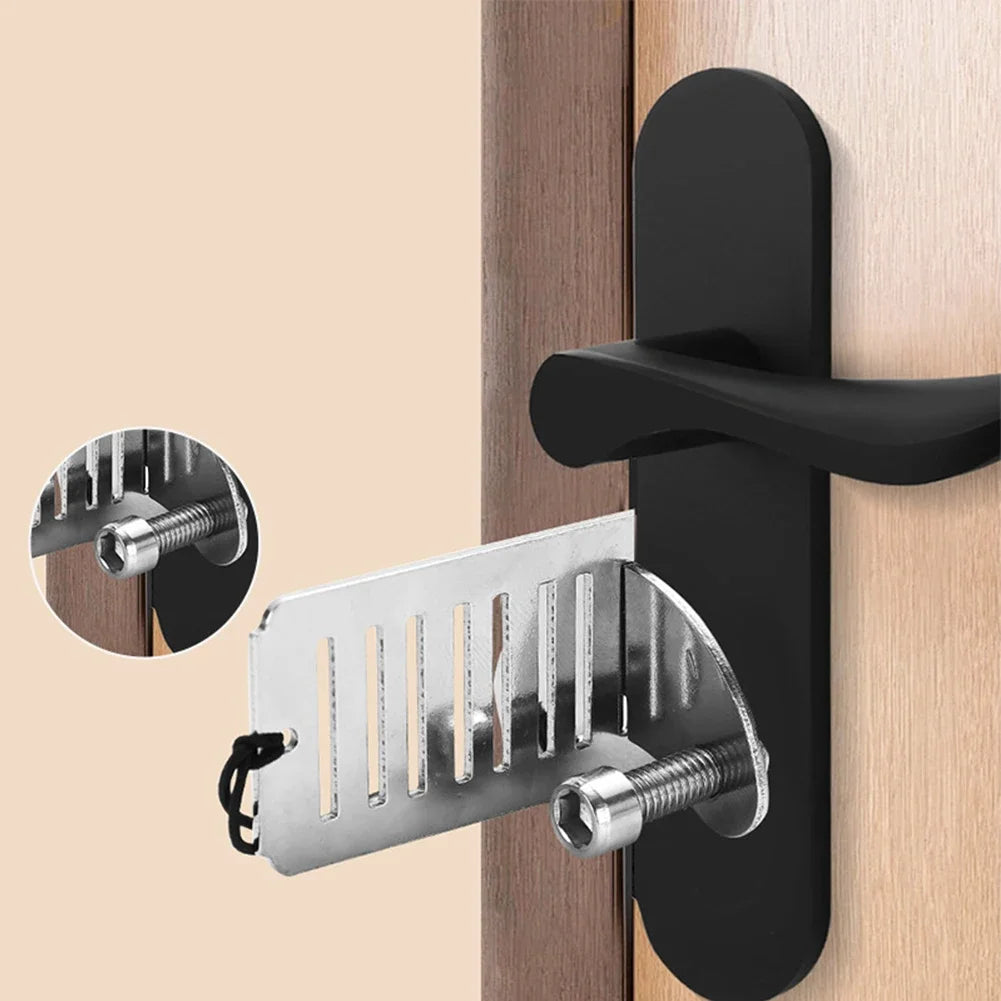 Portable Stainless Steel Door Lock Set