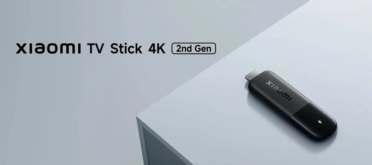 2025 Xiaomi TV Stick 4K 2nd Gen, Google TV, WiFi 6 Portable Streaming Media, Netflix Google Assistant, Smart TV Dongle BT5.2