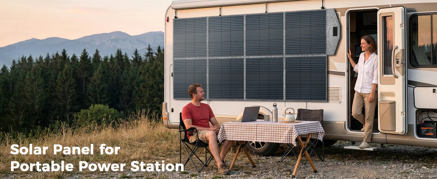 100W 200W 400W Foldable Solar Panel Portable Solar Charger