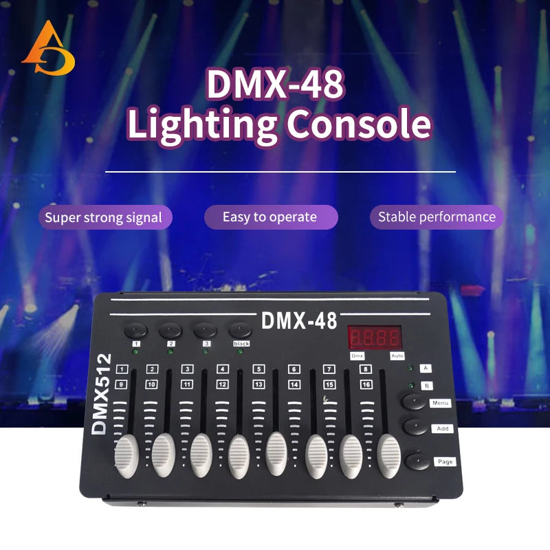 DMX-48 Compact Stage Lighting Controller