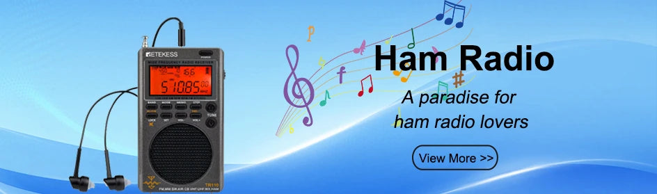 RETEKESS V115 Radio FM AM SW Portable Radios Rechargeable  Radio Batteries multiple bands  USB Recorder Speaker for Elders TX32 