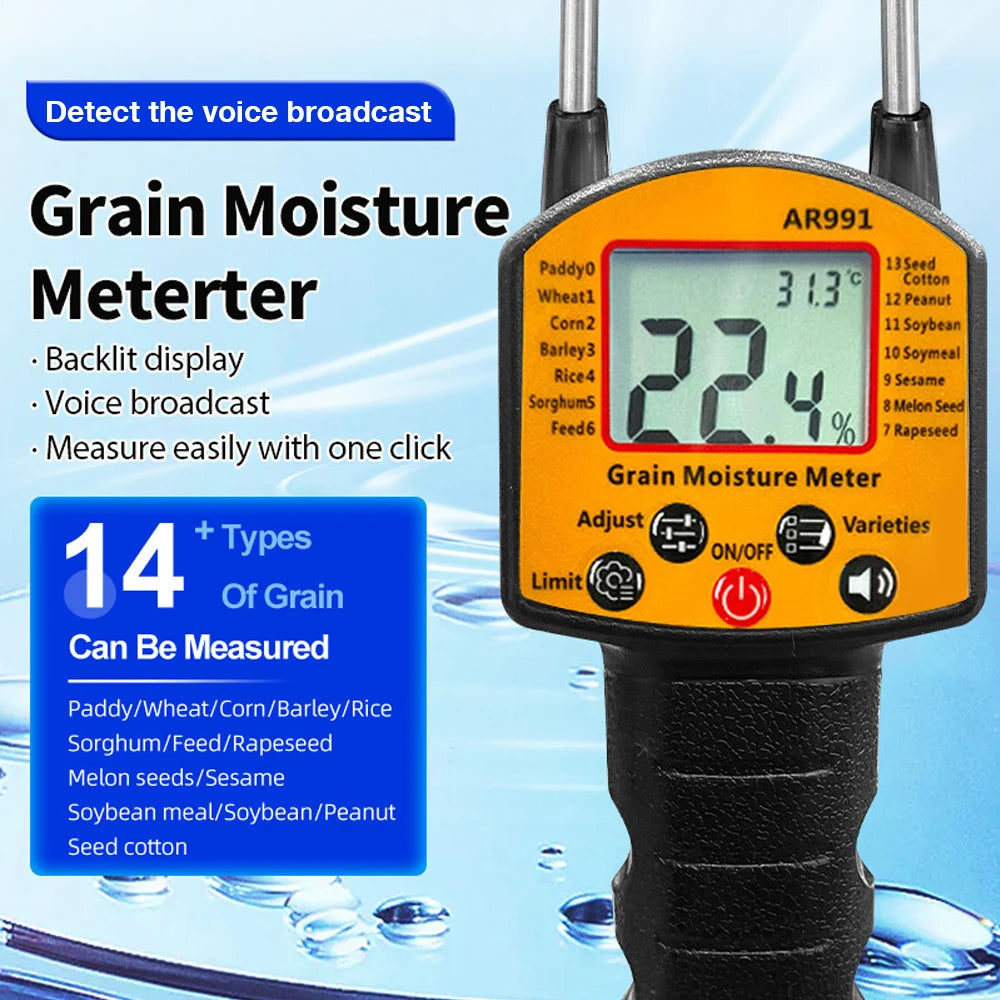 991 Dubbele-Probe Graan Vochtmeter